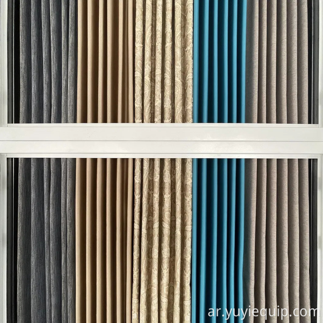Yuyi Pleats 220V Hoiset ماكينة ضبط الحرارة الأوتوماتيكية بالكامل على شكل موجة مع محرك وPLC، ضمان لمدة عام